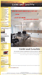 Mobile Screenshot of lichtundleuchte.de